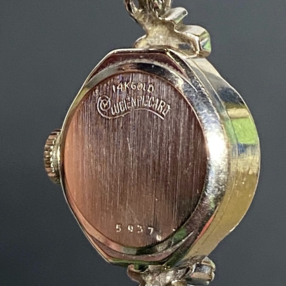 Antique Lucien Piccard 14K Gold Women’s Watch - Picture 7 of 12